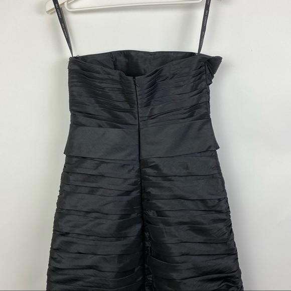 Bill Levkoff Gathered Strapless Formal Dress - Picture 6 of 8